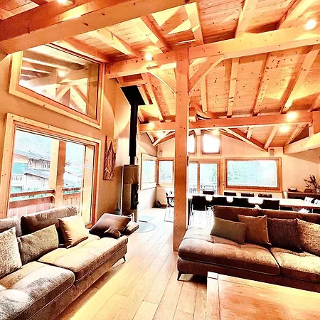 Isabelle Mountain 5 Star 5 Bedroom En Sauna Jacuzzi Chamonix