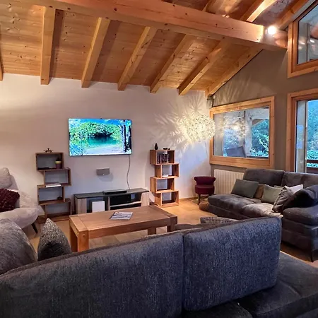 Isabelle Mountain 5 Star 5 Bedroom En Sauna Jacuzzi Chalet Chamonix